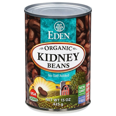 Eden Organic Beans No Salt Added Kidney - 15 Oz - Image 2
