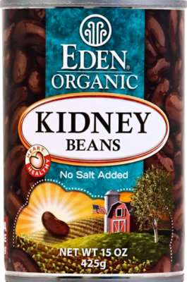 Eden Organic Beans No Salt Added Kidney - 15 Oz - Image 2