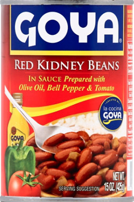 Goya Beans Red Kidney In Sauce Can - 15 Oz - Image 2