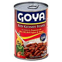 Goya Beans Red Kidney In Sauce Can - 15 Oz - Image 1