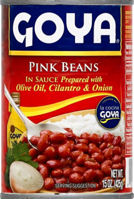 Goya Beans Pink In Sauce Can - 15 Oz - Image 2