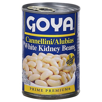 Goya Beans Cannellini Alubias Premium Can - 15.5 Oz - Image 2