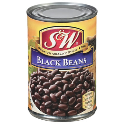 canned black beans