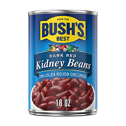 BUSH'S BEST Dark Red Kidney Beans - 16 Oz - Image 1