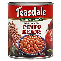 Teasdale Beans Pinto Can - 30 Oz - Image 1