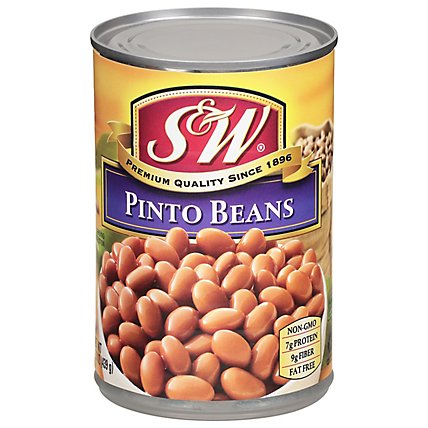 S&W Beans Pinto - 15 Oz - Image 1