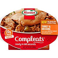 Hormel Compleats Microwave Meals Homestyle Turkey & Dressing - 10 Oz - Image 2