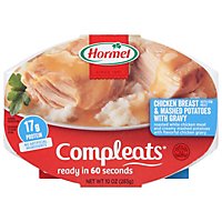 Hormel Compleats Microwave Meals Homestyle Chicken Breast & Gravy with Mashed Potatoes - 10 Oz - Image 1