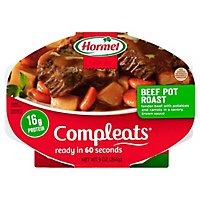 Hormel Compleats Microwave Meals Homestyle Beef Pot Roast - 9 Oz - Image 1