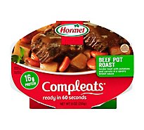 Hormel Compleats Microwave Meals Homestyle Beef Pot Roast - 9 Oz
