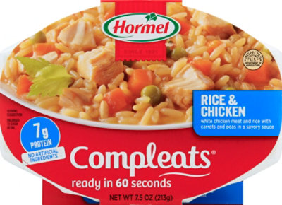 Hormel Compleats Microwave Meals Comfort Classics Rice & Chicken - 7.5 Oz - Image 2