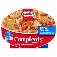 Hormel Compleats Microwave Meals Comfort Classics Rice & Chicken - 7.5 Oz - Image 1