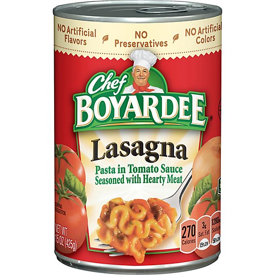 Chef Boyardee Lasagna - 15 Oz