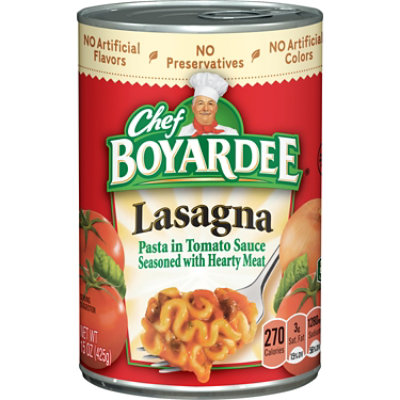 Chef Boyardee Pasta Lasagna - 15 Oz
