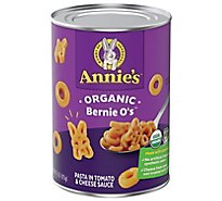 Annies Homegrown Organic Pasta in Tomato & Cheese Sauce Bernie Os - 15 Oz
