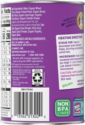 Annies Homegrown Organic Pasta Ravioli Cheesy in Tomato & Cheese Sauce - 15 Oz - Image 5