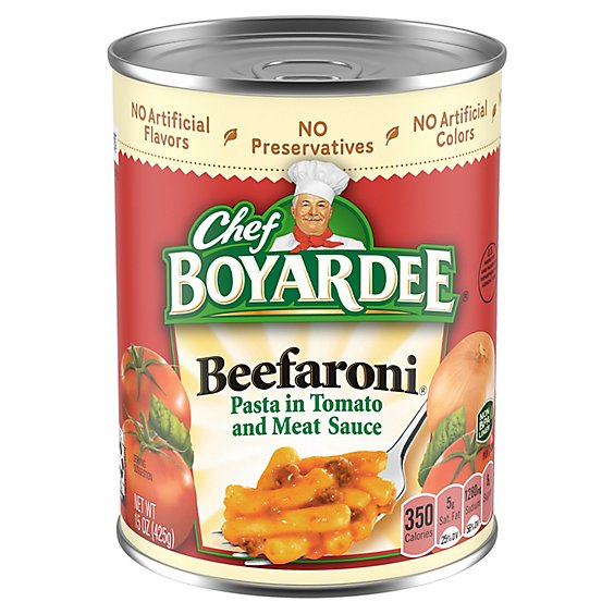 Chef Boyardee Beefaroni Pasta - 15 Oz