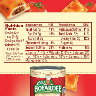 Chef Boyardee Mini Ravioli - 15 Oz - Image 2