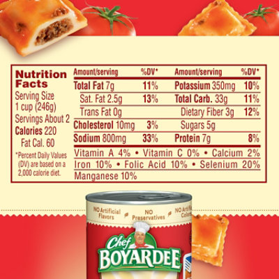 Chef Boyardee Beef Ravioli - 15 Oz - Image 3