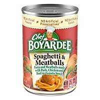 Chef Boyardee Spaghetti And Meatballs - 14.5 Oz - Image 2