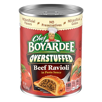 Chef Boyardee Overstuffed Beef Ravioli - 15 Oz - Image 2