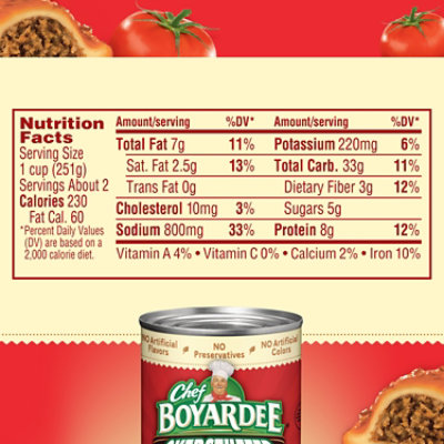 Chef Boyardee Overstuffed Beef Ravioli - 15 Oz - Image 4