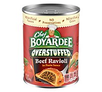 Chef Boyardee Overstuffed Beef Ravioli - 15 Oz