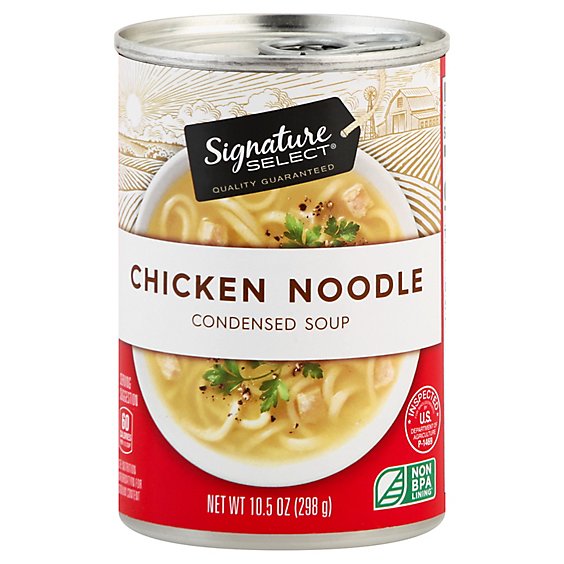 Signature SELECT Soup Condensed Chicken Noodle - 10.5 Oz