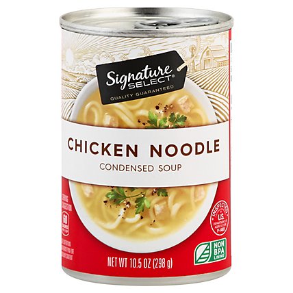 Signature SELECT Soup Condensed Chicken Noodle - 10.5 Oz - Image 1