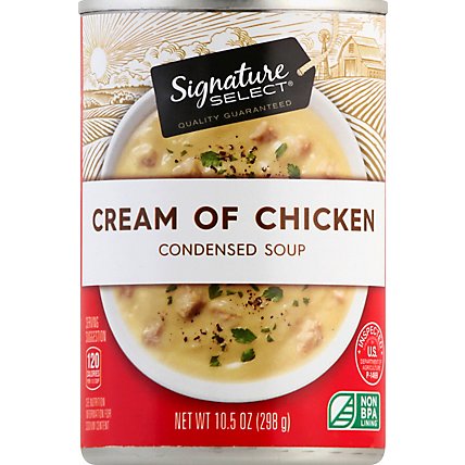 Signature SELECT Soup Condensed Cream of Chicken - 10.5 Oz - Image 2