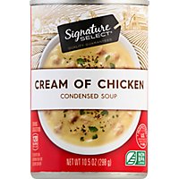Signature SELECT Soup Condensed Cream of Chicken - 10.5 Oz - Image 2