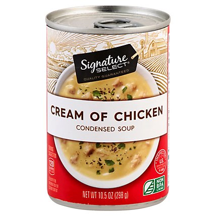 Signature SELECT Soup Condensed Cream of Chicken - 10.5 Oz - Image 1