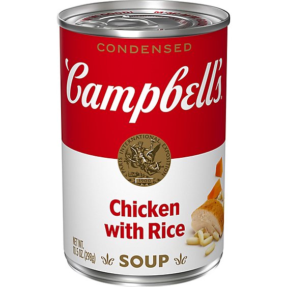 Campbell's Condensed Chicken With Rice Soup - 10.5 Oz