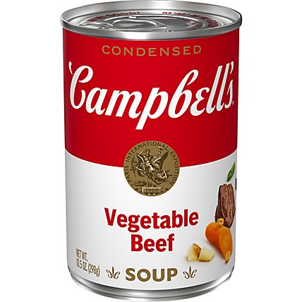 Campbells Soup Condensed Vegetable Beef - 10.5 Oz - Image 2