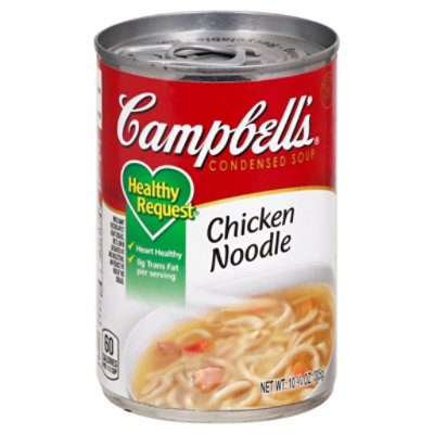 Campbells Healthy Request Soup Condensed Chicken Noodle 10.75 Oz