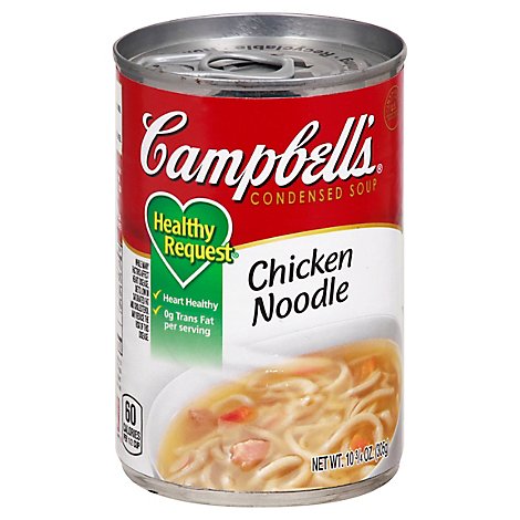 Campbells Healthy Request Soup Condensed Chicken Noodle - 10.75 Oz