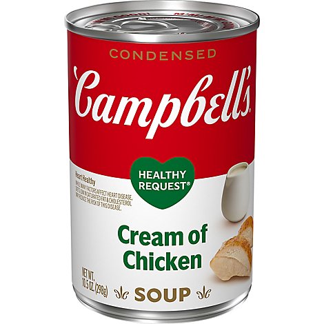Campbells Healthy Request Soup Condensed Cream of Chicken - 10.5 Oz