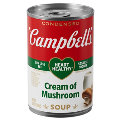 Campbells Healthy Request Soup Condensed Cream of Mushroom - 10.5 Oz