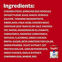 Campbells Soup Condensed Chicken Noodle 25% Less Sodium - 10.75 Oz - Image 5