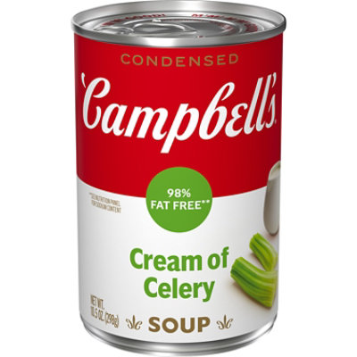 Campbells Soup Condensed Cream Of Celery 98% Fat Free - 10.5 Oz