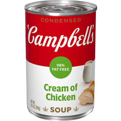 Campbell's Condensed 98% Fat Free Cream Of Chicken Soup - 10.5 Oz - Image 1