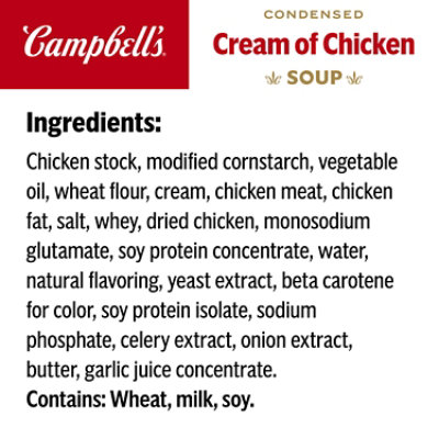 Campbell's Condensed Cream of Chicken Soup - 10.5 Oz - Image 5