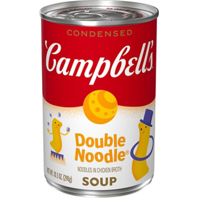Campbells Soup Condensed Double Noodle Classic Recipe - 10.5 Oz