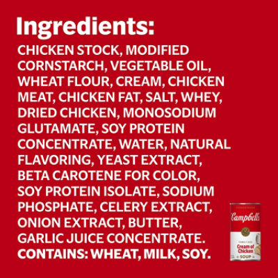 Campbell's Condensed Cream of Chicken Soup - 22.6 Oz - Image 5