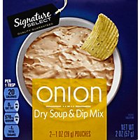 Signature SELECT Soup & Dip Mix Onion - 2-1 Oz - Image 2