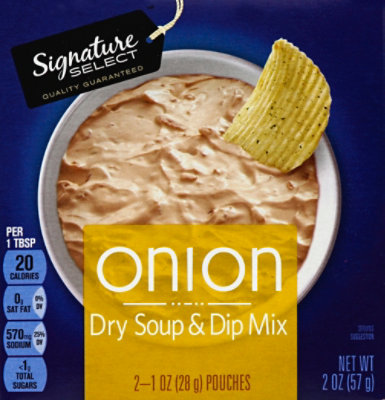 Signature SELECT Onion Soup And Dip Mix - 2-1 Oz - Image 2