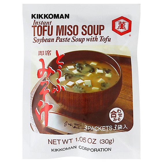 Kikkoman Soup Mix Tofu Miso - 1.05 Oz