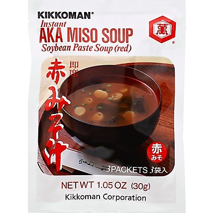 Kikkoman Soup Mix Miso Red - 1.05 Oz - Image 2