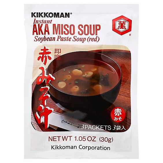Kikkoman Soup Mix Miso Red - 1.05 Oz