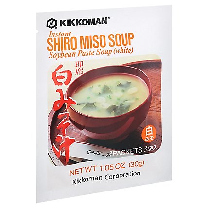 Kikkoman Soup Mix Miso White - 1.05 Oz - jewelosco Kikkoman Soup Mix Miso White - 1.05 Oz - jewelosco